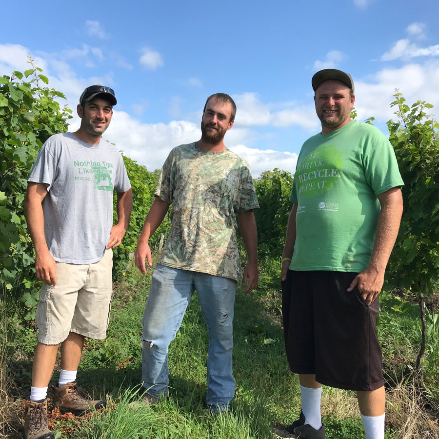 Hosmer Estate Winery Crew